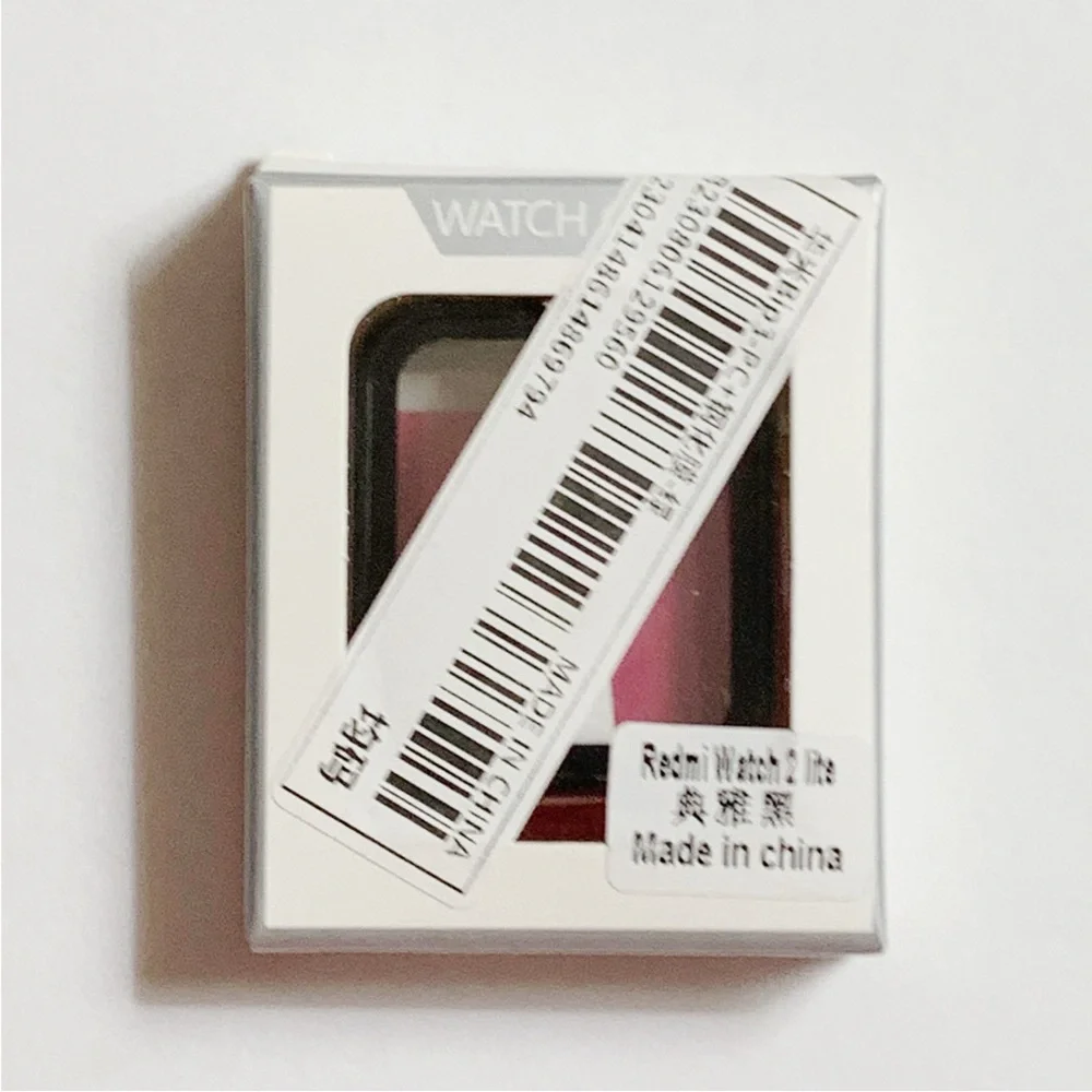 Smart Watch Cover With Tempered Glass Redmi Watch 2 Lite